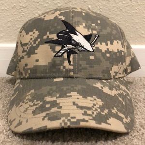 San Jose sharks SnapBack camp hat